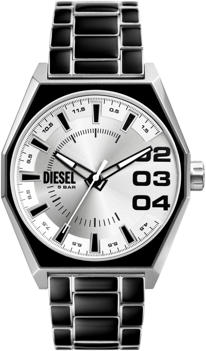 Diesel Scraper Heren Horloge Zwart DZ2195