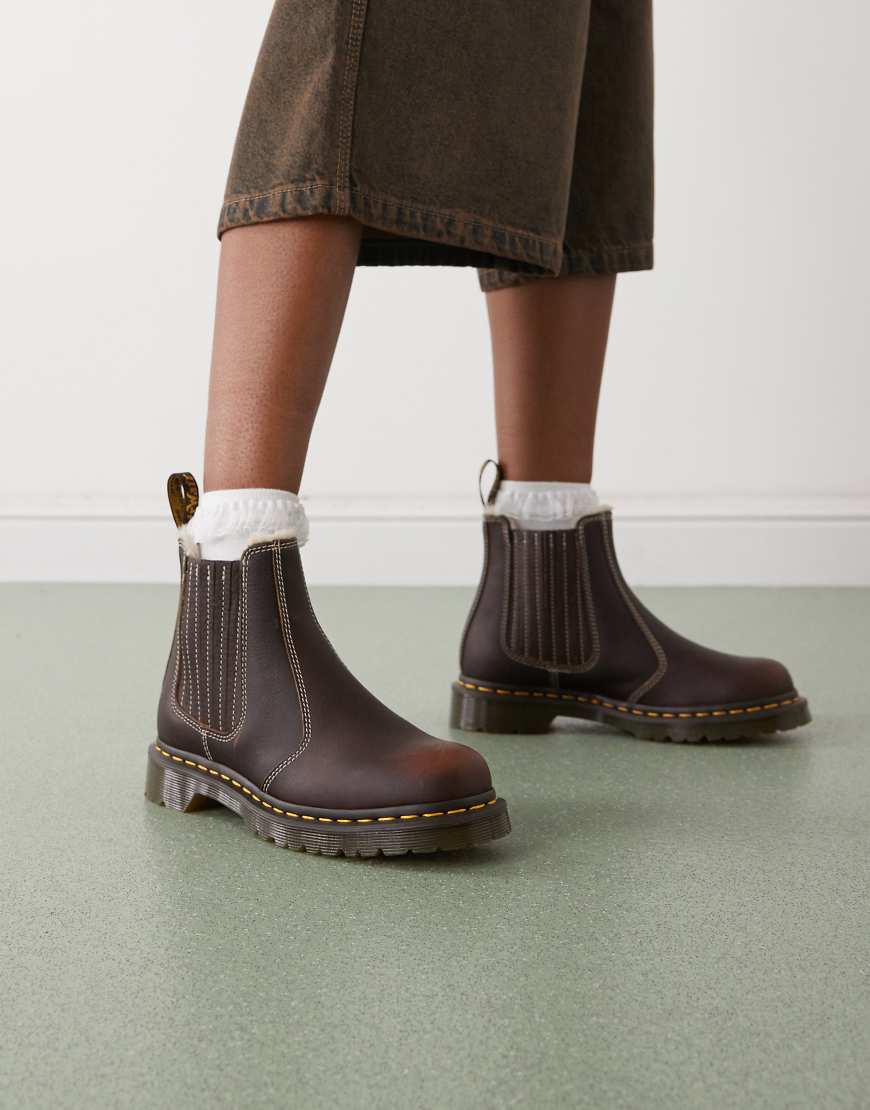 Dr. Martens - 2976 Leonore - Chelsea Boot in Dunkelbraun