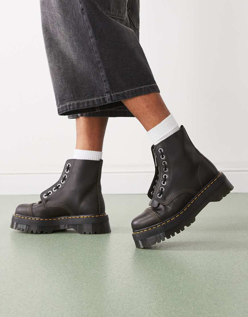 Dr. Martens - Sinclair Jungle - Stiefel aus Leder in Braun