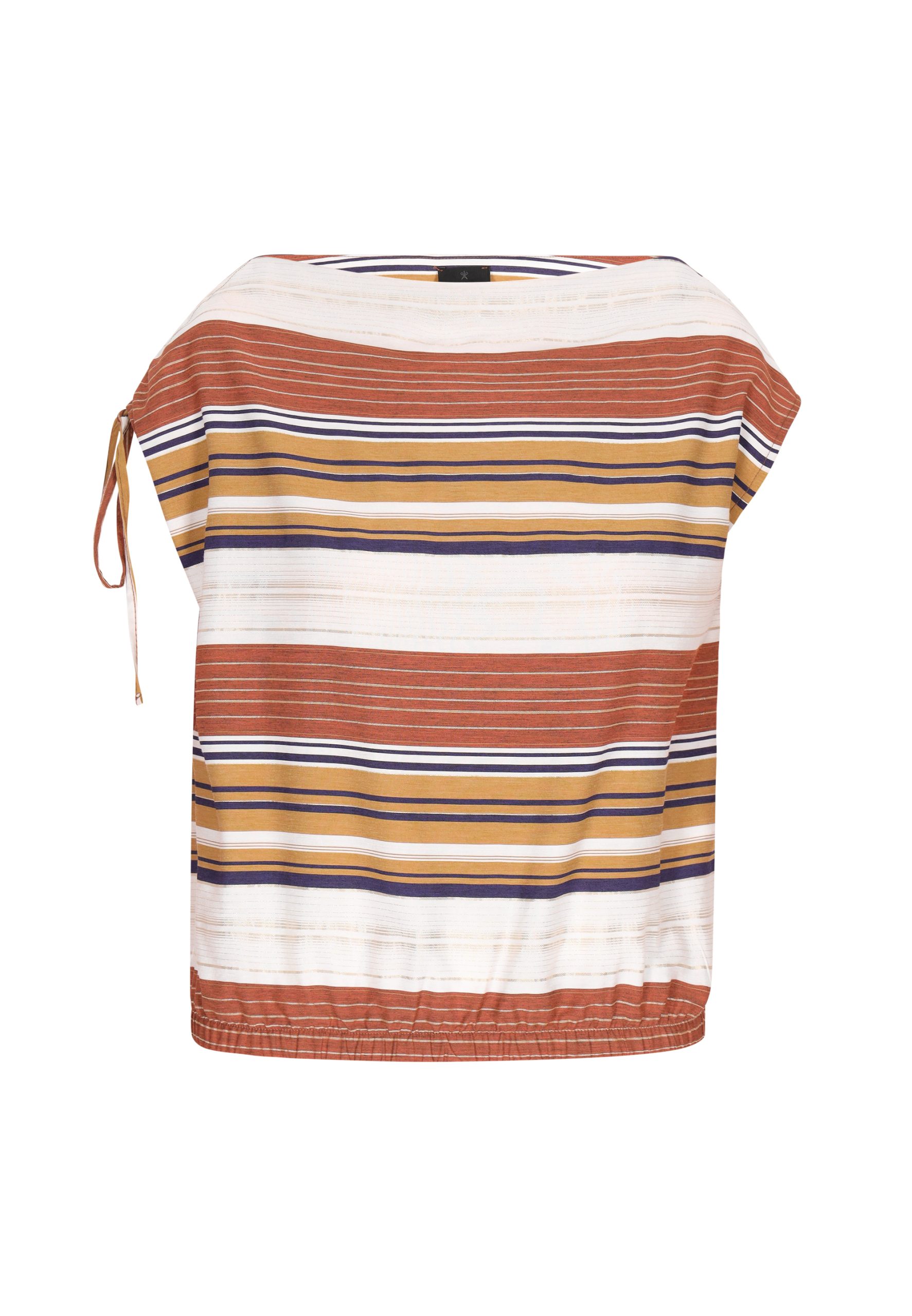 Dreimaster Blouse Dames Bruin Veelkleurig