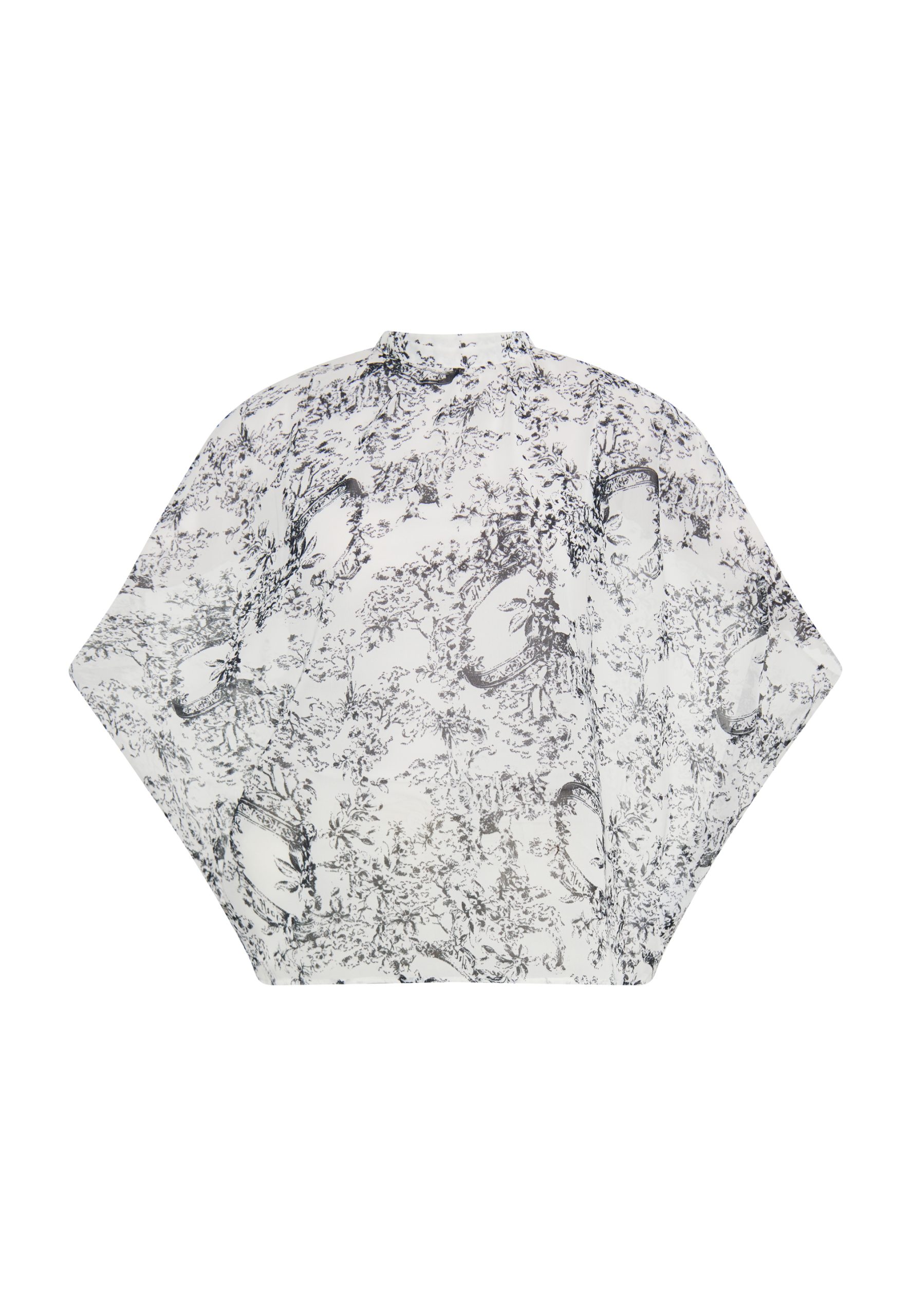 Dreimaster Blouse Dames zwart wit