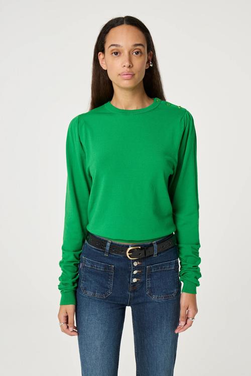 Fabienne Chapot Molly Scrunch Pullover | green