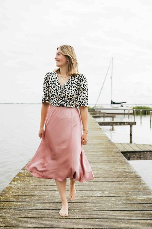 Fabienne Chapot Myrte Top | Cosy white/black