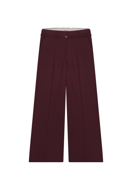 Fabienne Chapot Nelsan Trousers | Deep Burgundy