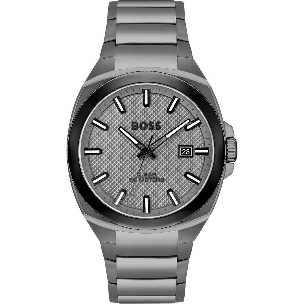 Grijze RVS Dress Watch
