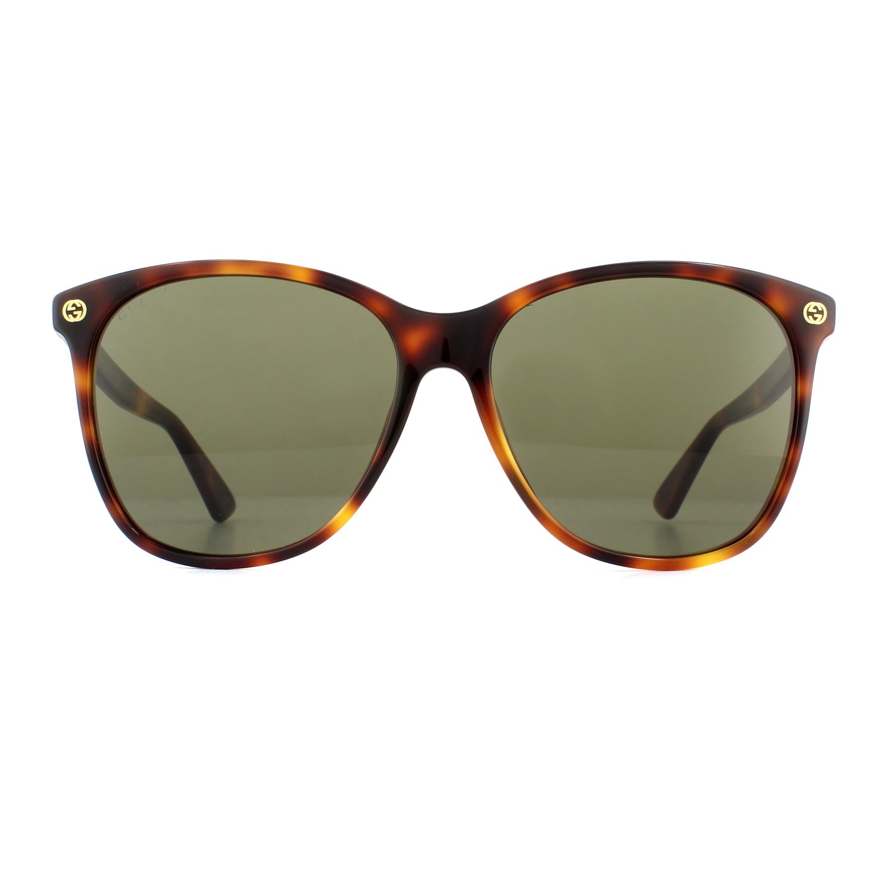 Gucci zonnebril GG0024S 002 Havana Brown