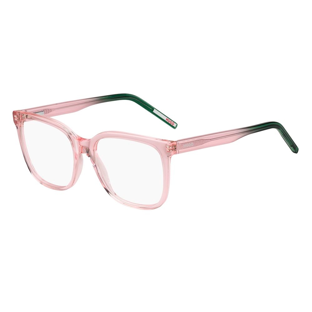 Hugo Boss 0870f 050 Roze Vierkante Zonnebril