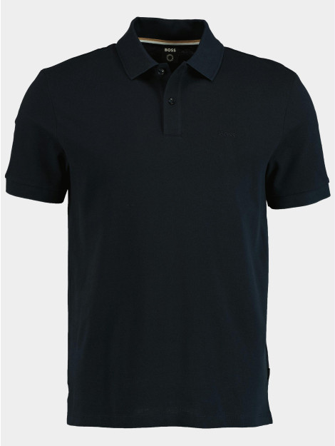 Hugo Boss Boss men business (black) polo korte mouw polo pallas navy 10241531 01 50468362/404