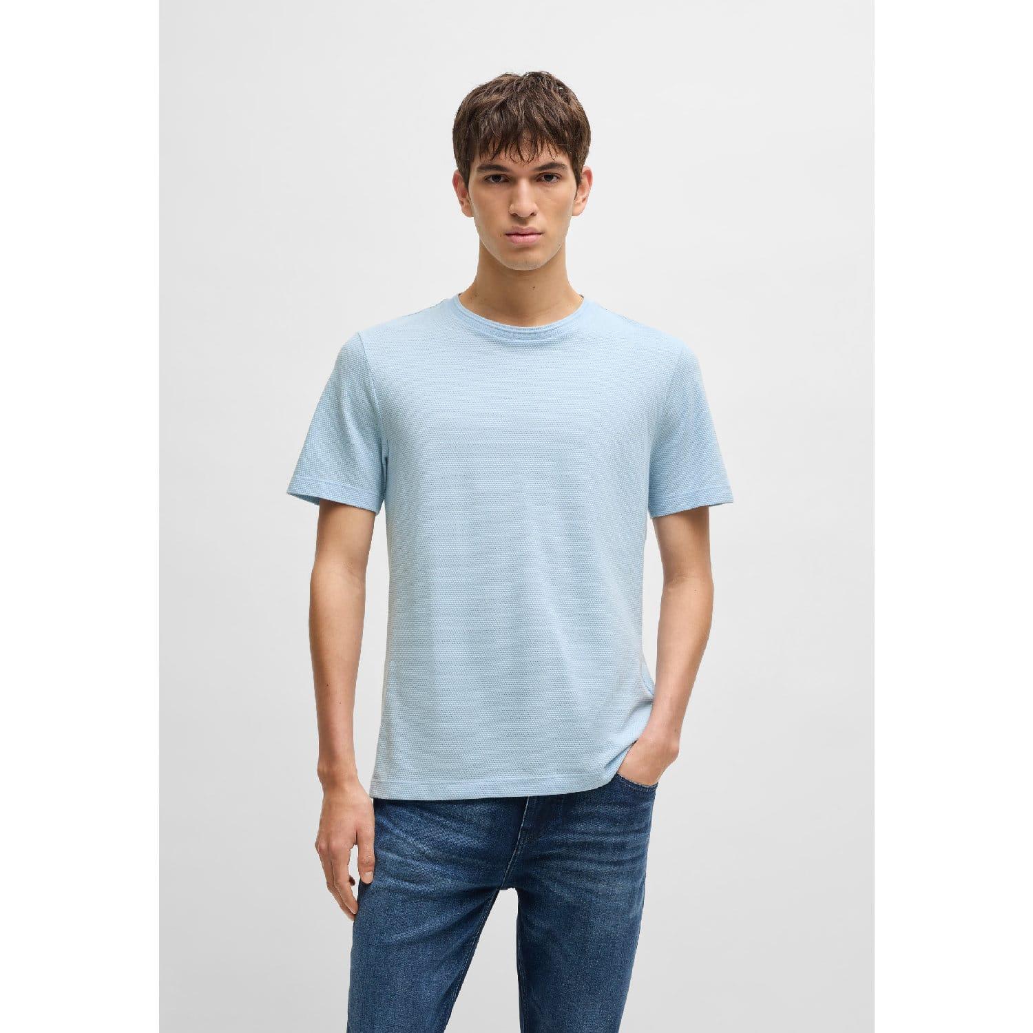 Hugo Boss Heren Tiburt 240 T-Shirt (Blauw)