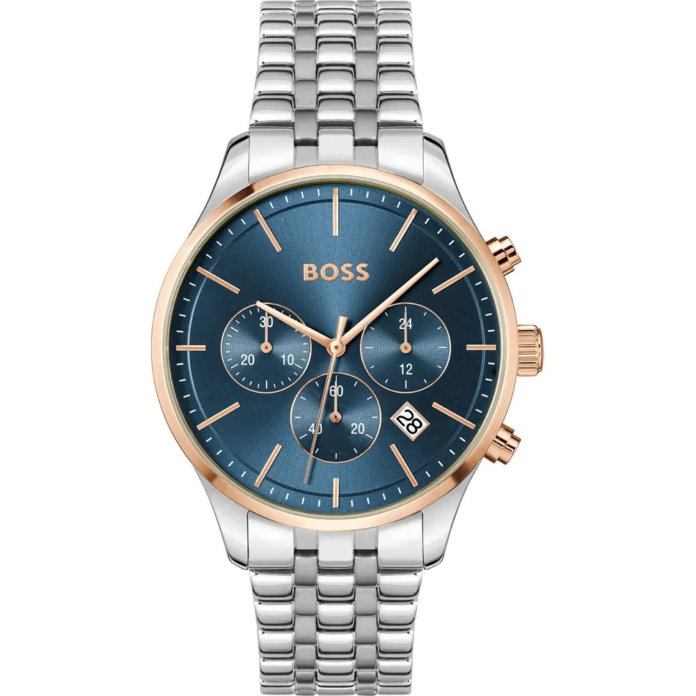 Hugo Boss Horloge Avery Zilver