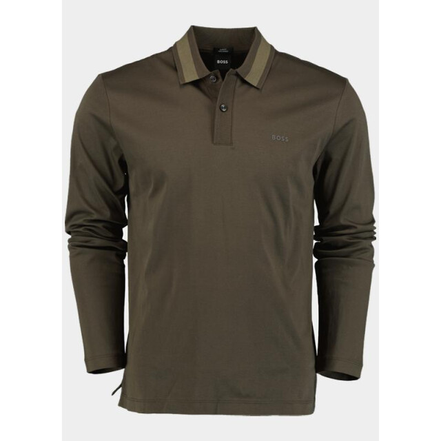 Hugo Boss Polo lange mouw h-pleins 200 10273705 01 50549257/342