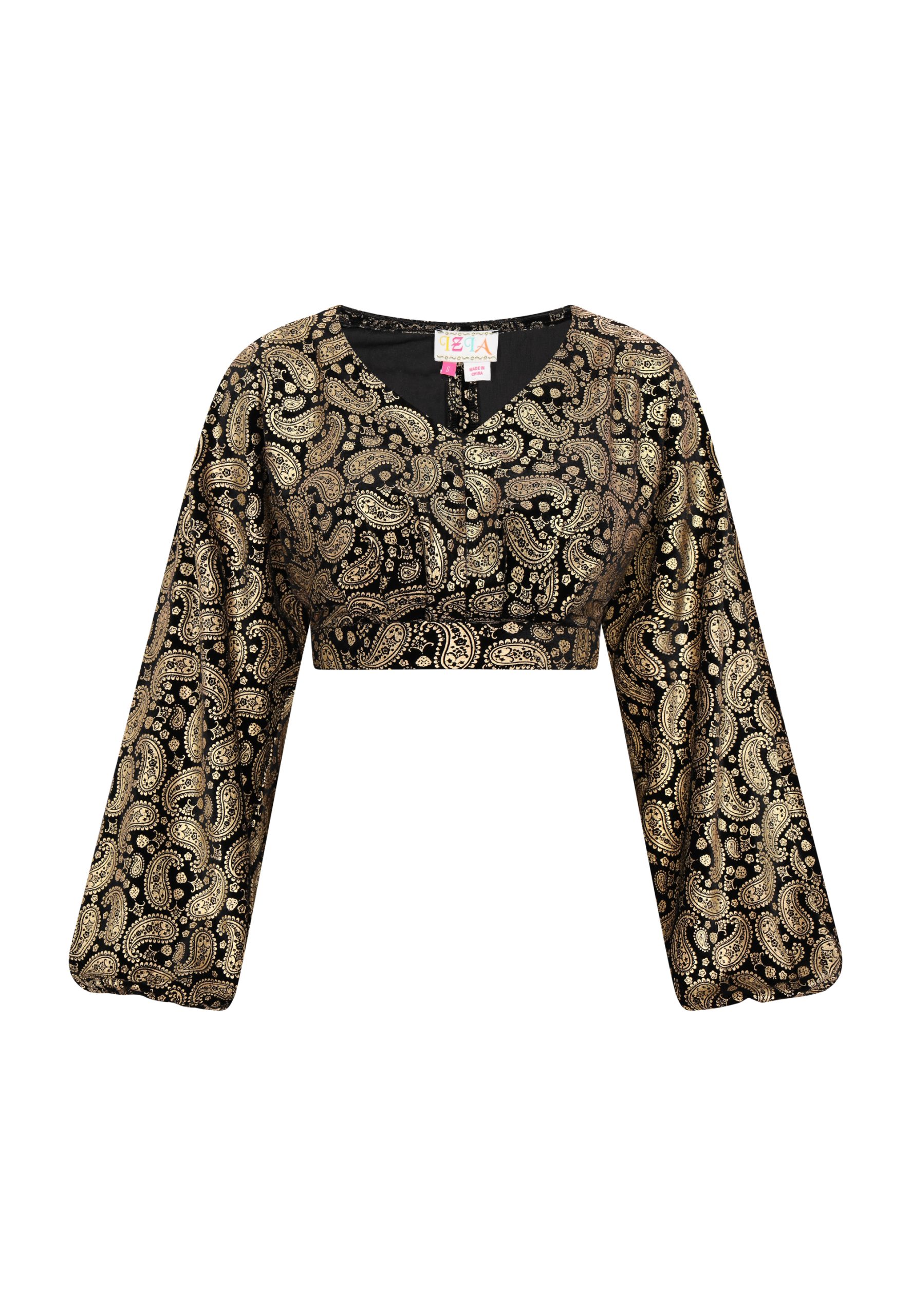 IZIA Blouse Dames zwart