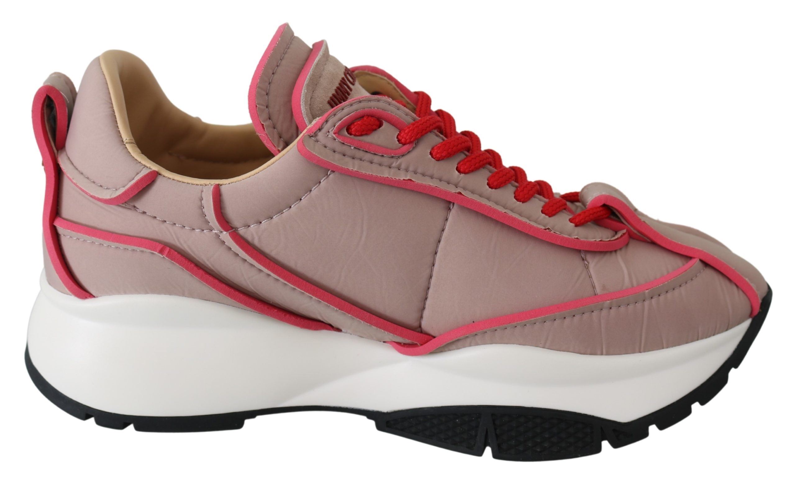 Jimmy Choo Dames Raine Ballet Roze/Rood Sneakers