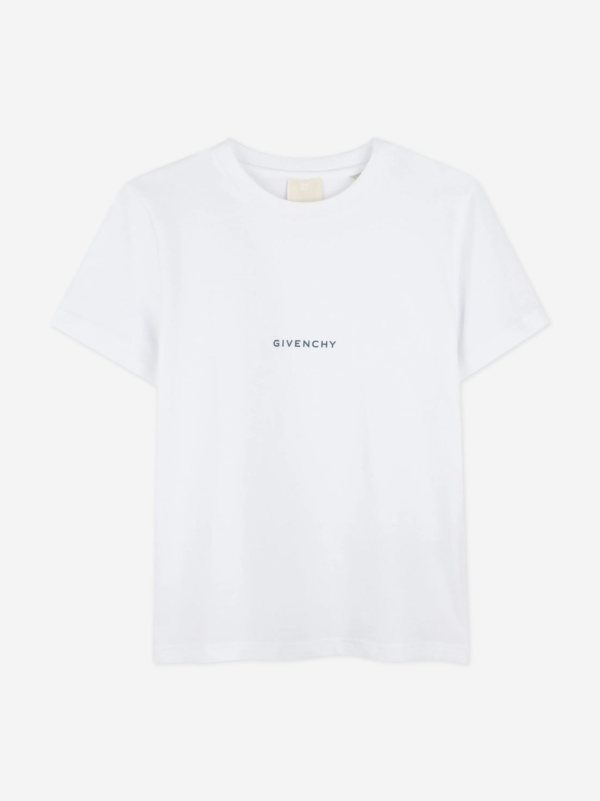 Jongens T-shirt met Logo Print in Wit