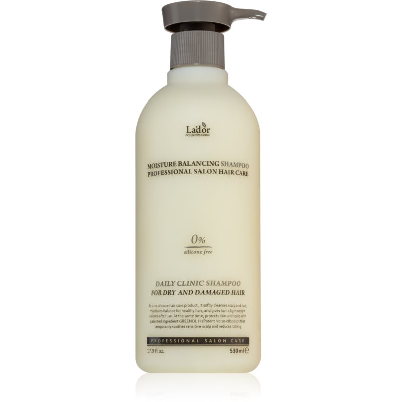 La'dor Moisture Balancing Hydraterende Shampoo voor Droog en Beschadigd Haar 530 ml