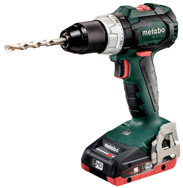 Metabo BS 18 LT BL accuboormachine LiHD 4.0Ah in koffer - 602325800