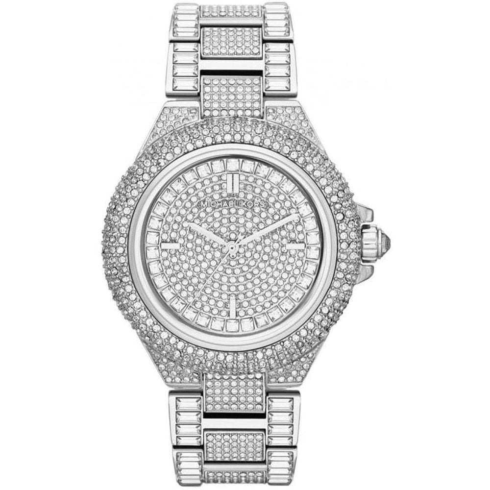 Michael Kors MK5869 Camile Glitz Zilver Dames Horloge