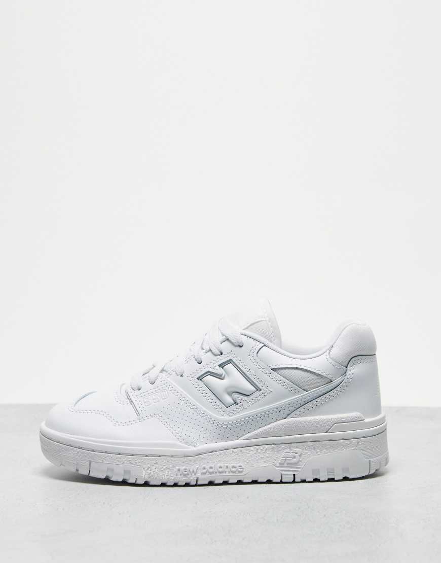 New Balance - 550 - Sneaker in Triple-Weiß
