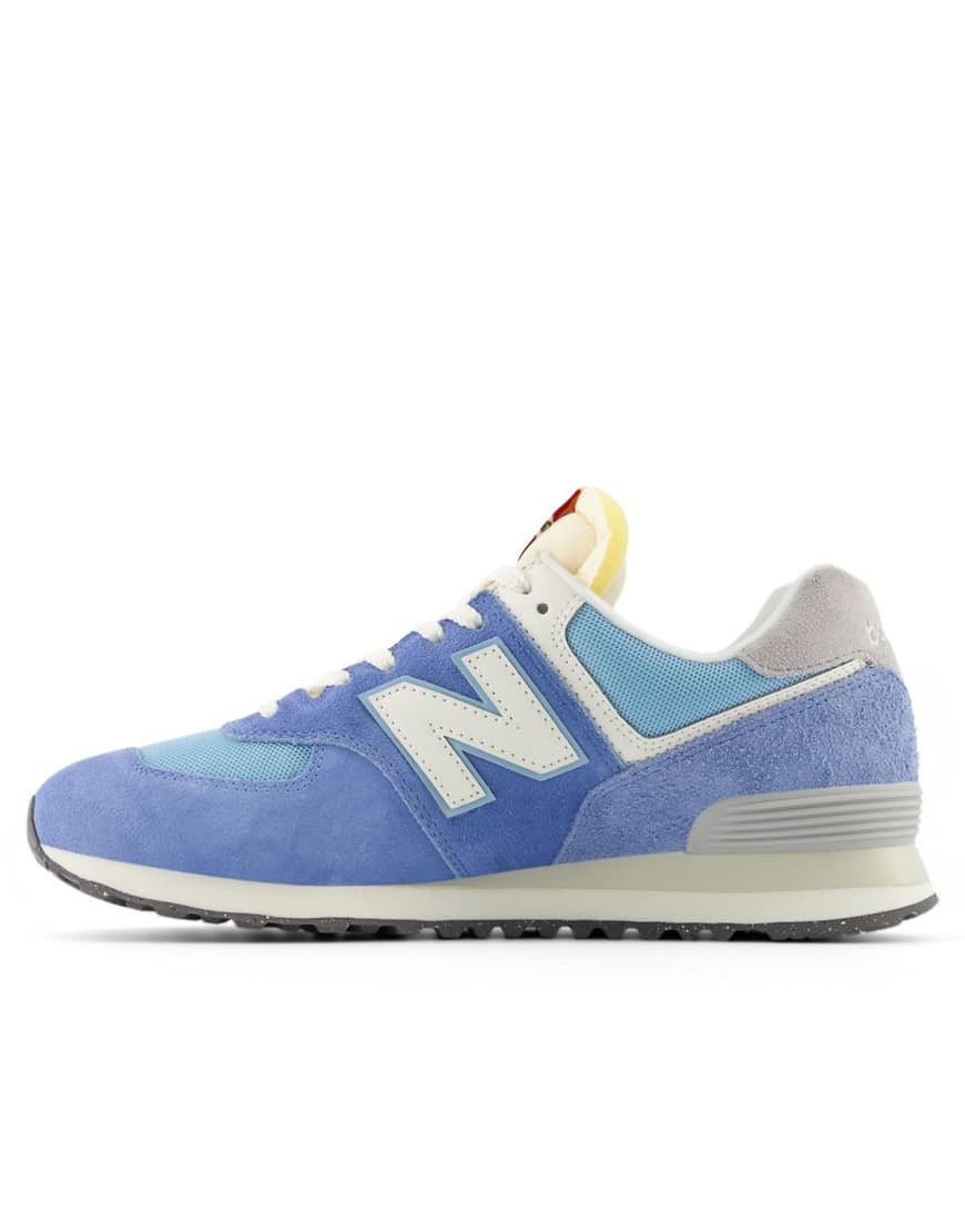 New Balance - 574 - Sneaker in Blau