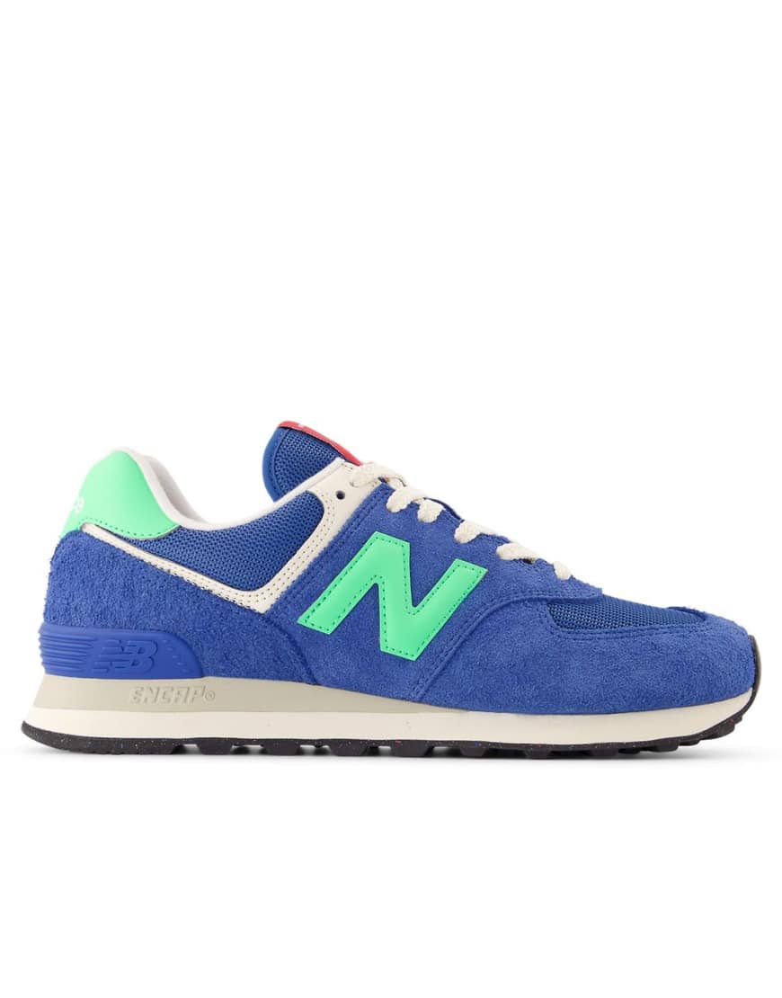 New Balance - 574 - Sneaker in Blau