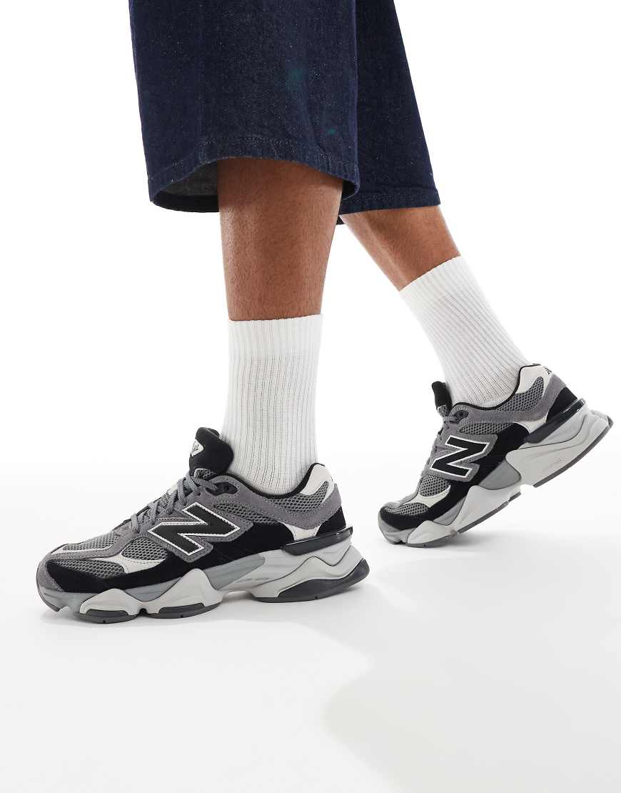 New Balance - 9060 - Sneaker in Schwarz und Grau