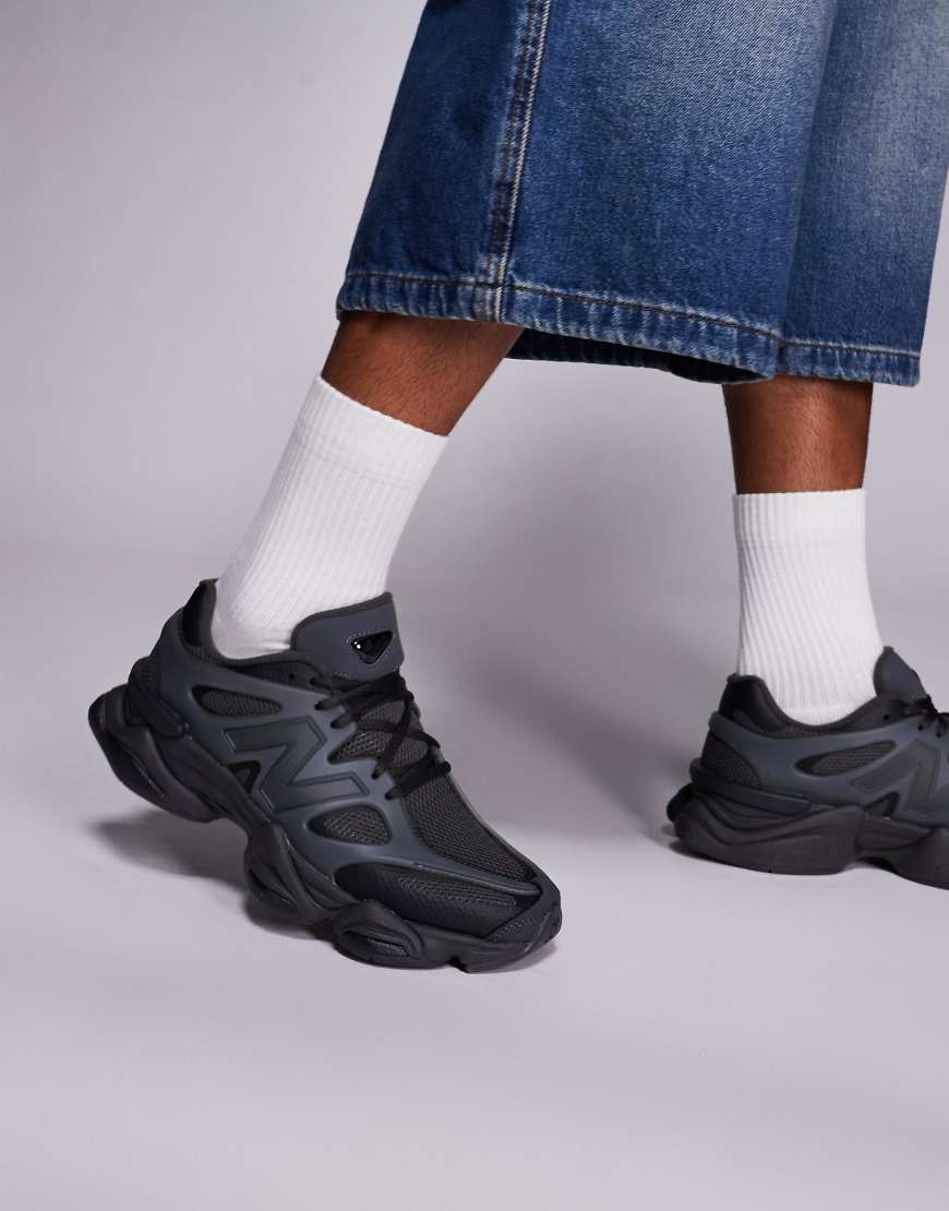 New Balance - 9060 - Sneaker in Triple-Schwarz