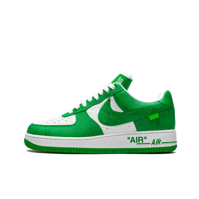 Nike Air force 1 low louis vuitton virgil abloh white green