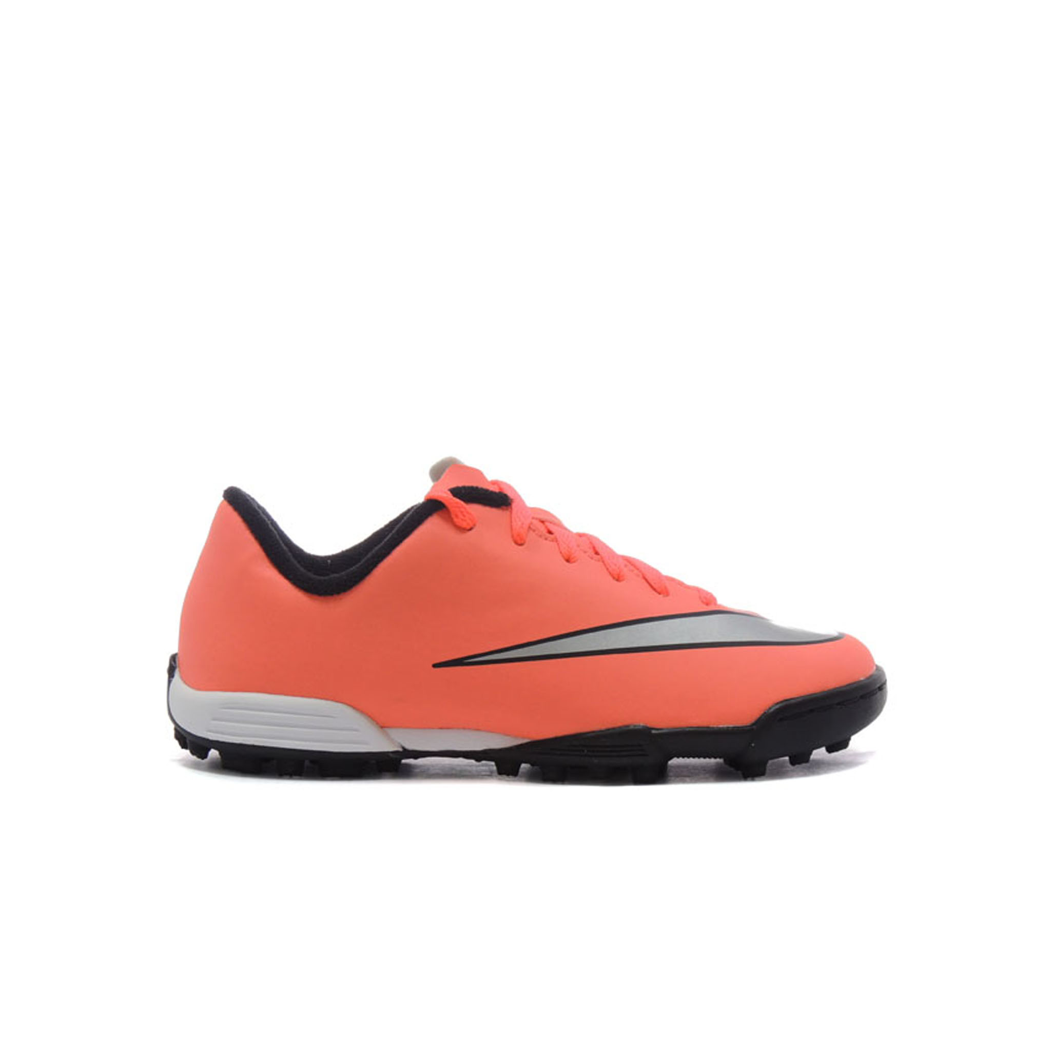 Nike Mercurial Vortex II TF Lace Up Oranje Kinder Voetbalschoenen 651644 803
