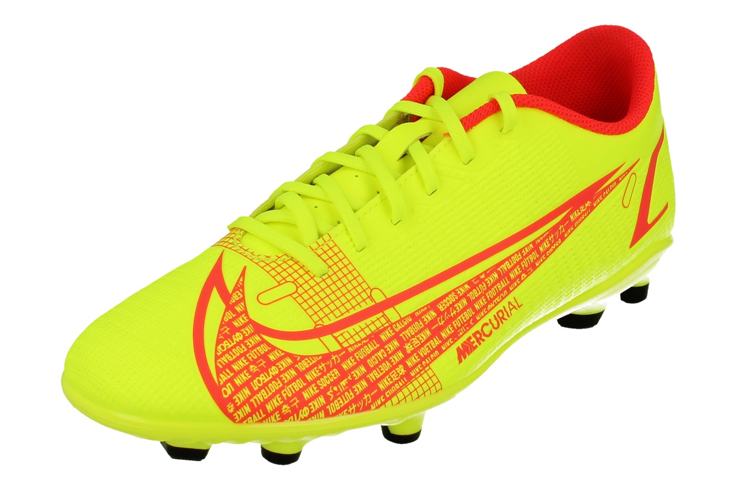 Nike Vapor 14 Club FG/MG Heren Voetbalschoenen Geel