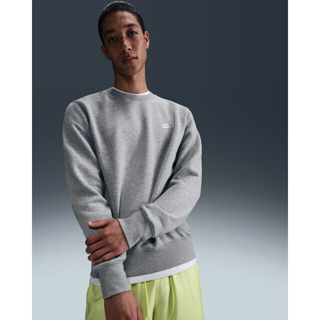 Nike m nk club bb crew sweater heren -