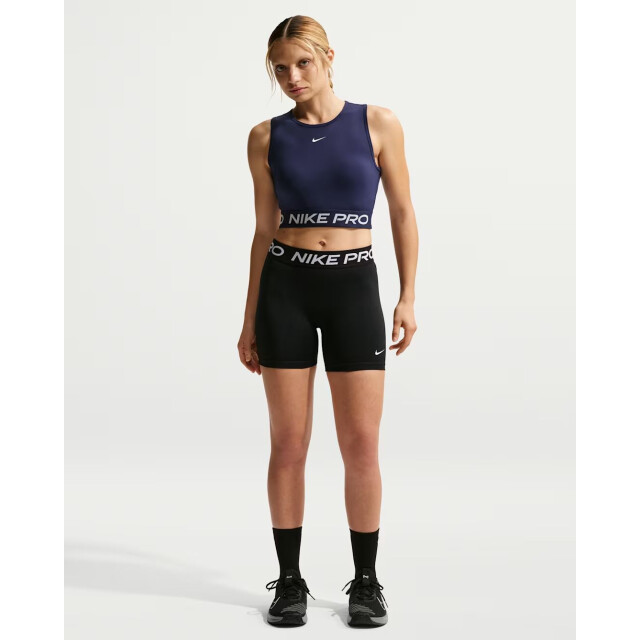 Nike pro women's mid-rise 5i biker training short dames -