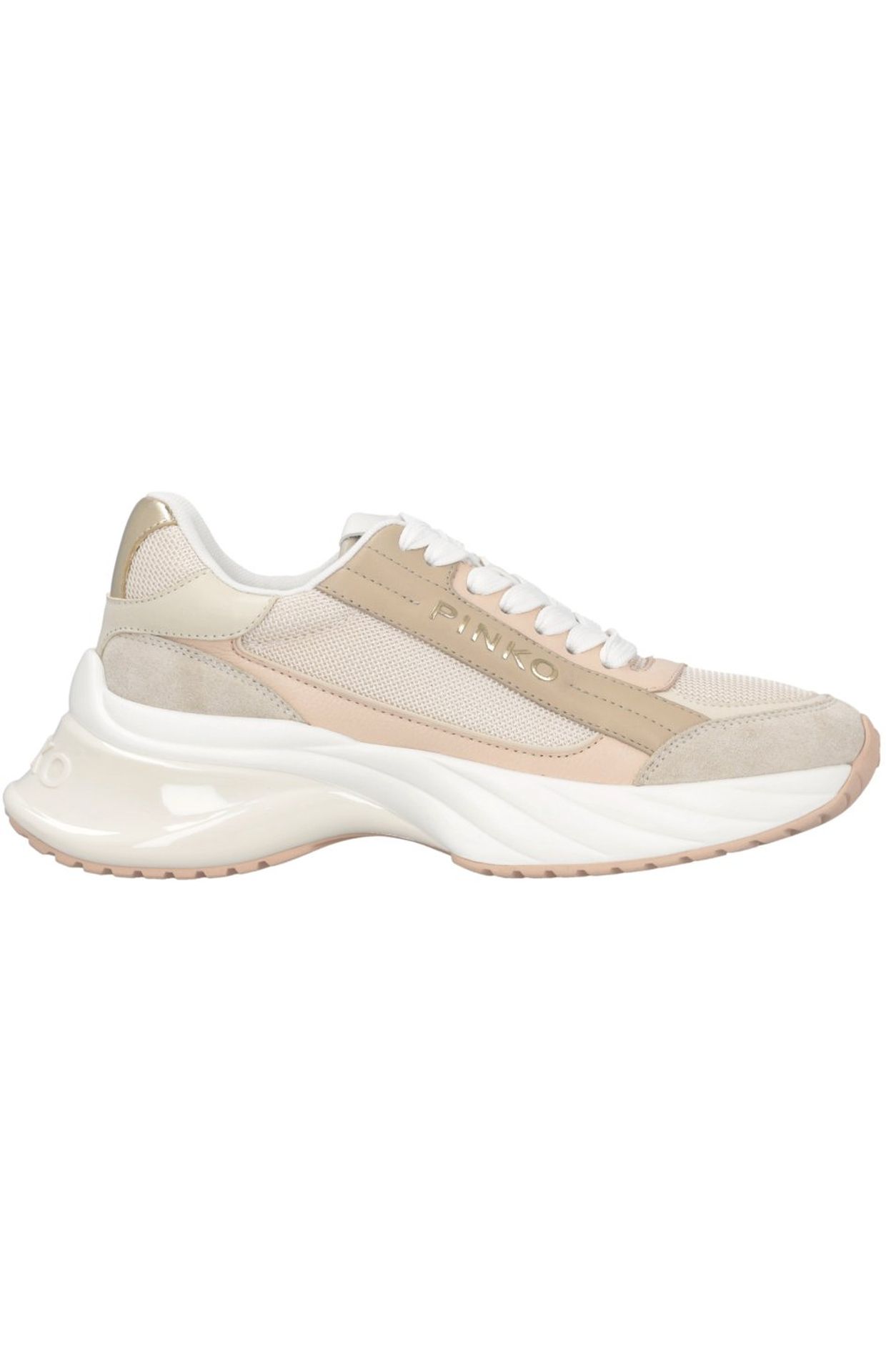 PINKO Sneakers Nude/Wit