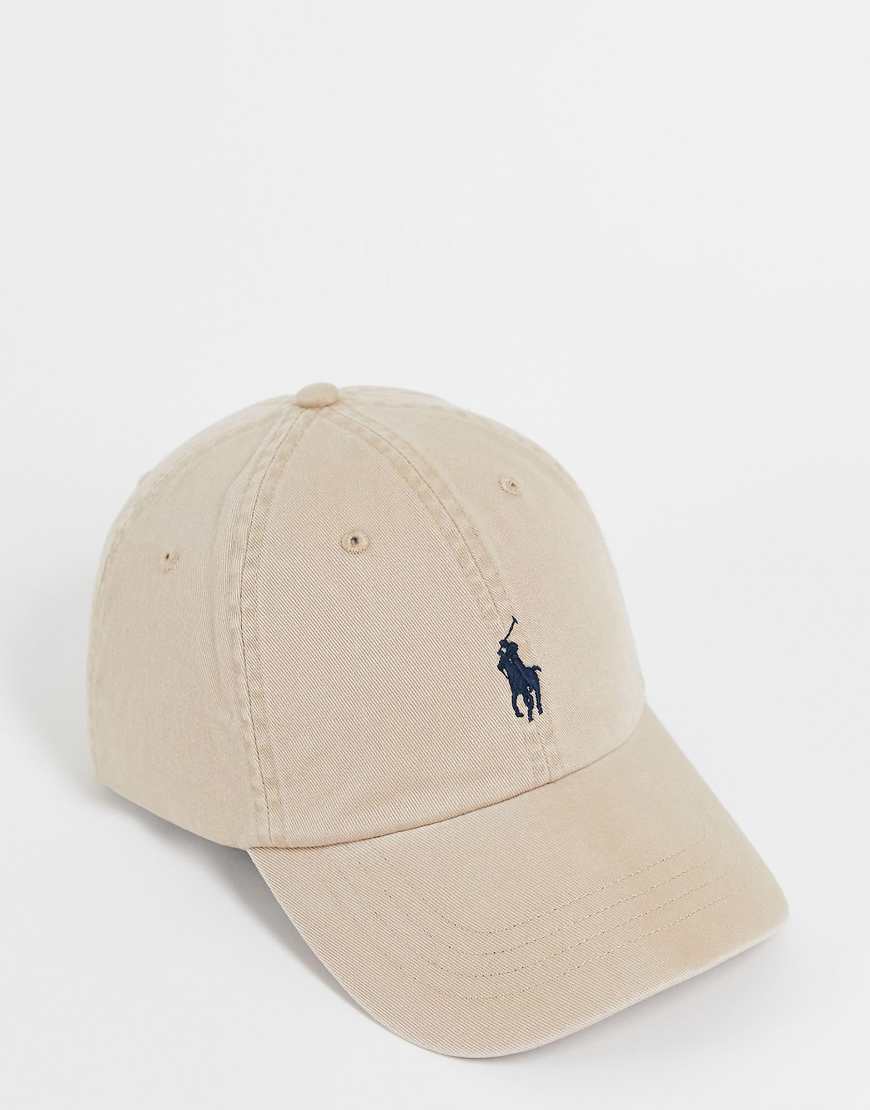Polo Ralph Lauren - Baseballkappe in Beige mit Markenlogo-Neutral