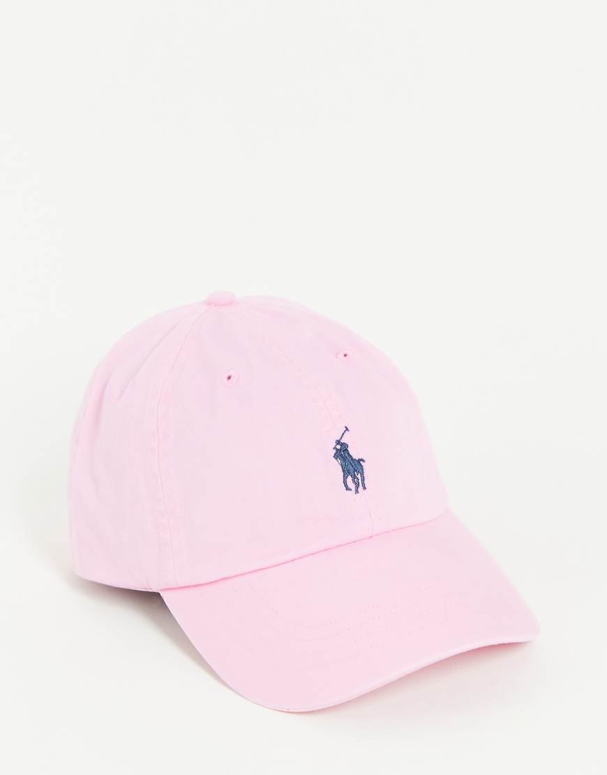 Polo Ralph Lauren - Baseballkappe in Rosa mit Markenlogo