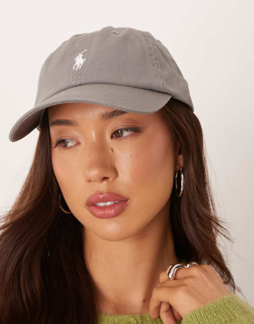 Polo Ralph Lauren - Kappe in Grau mit Markenlogo