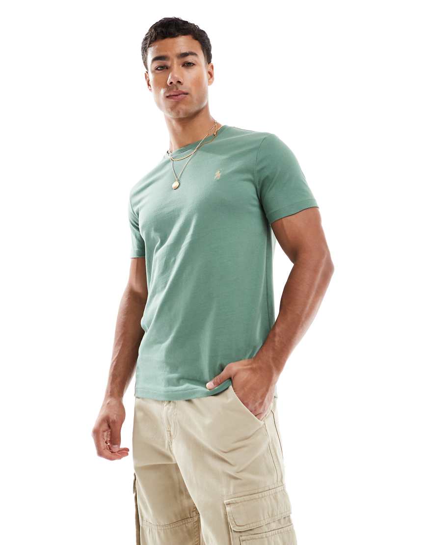 Polo Ralph Lauren - T-Shirt in Hellgrün mit Markenlogo