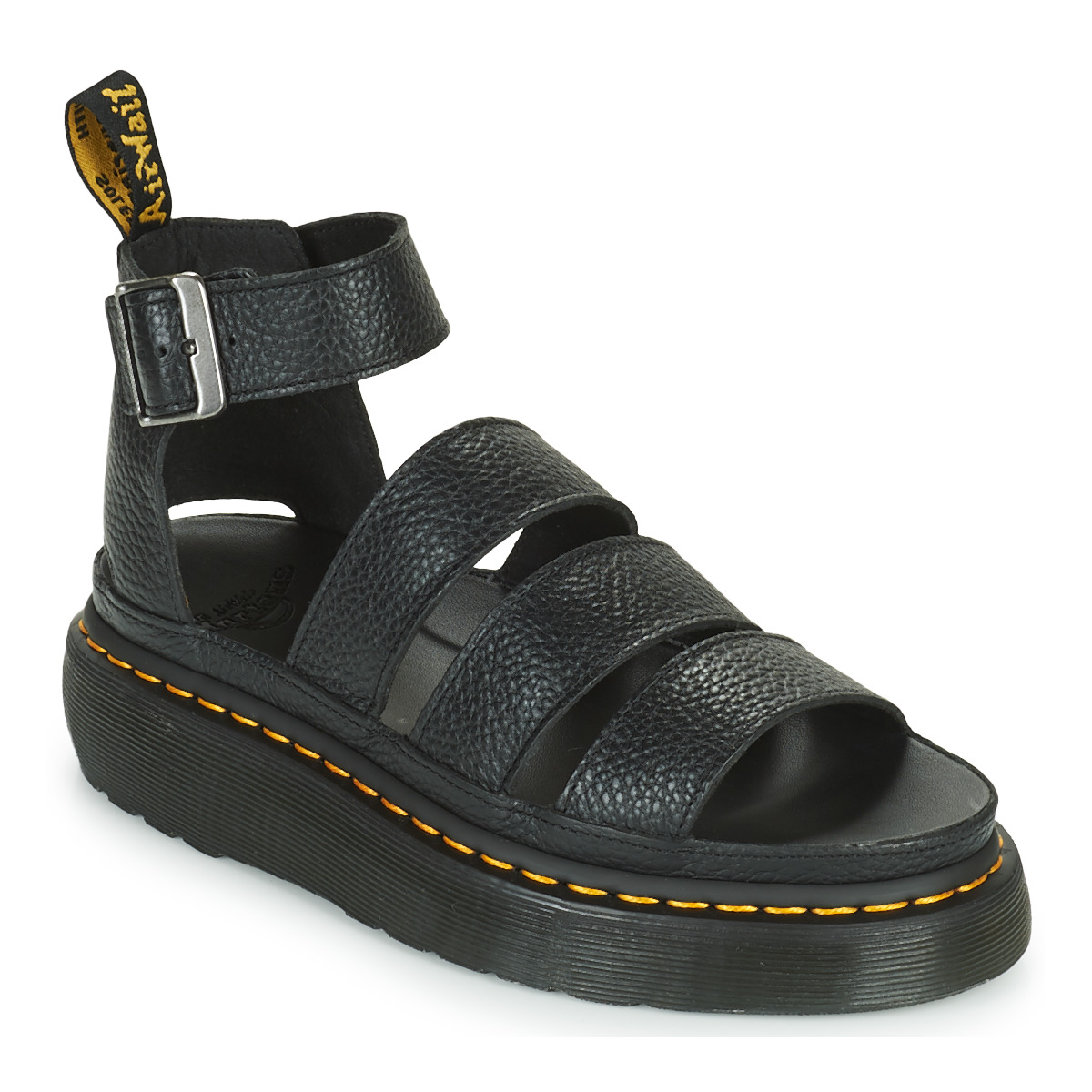 Sandalen Dr. Martens CLARISSA II QUAD BLACK MILLED NAPPA