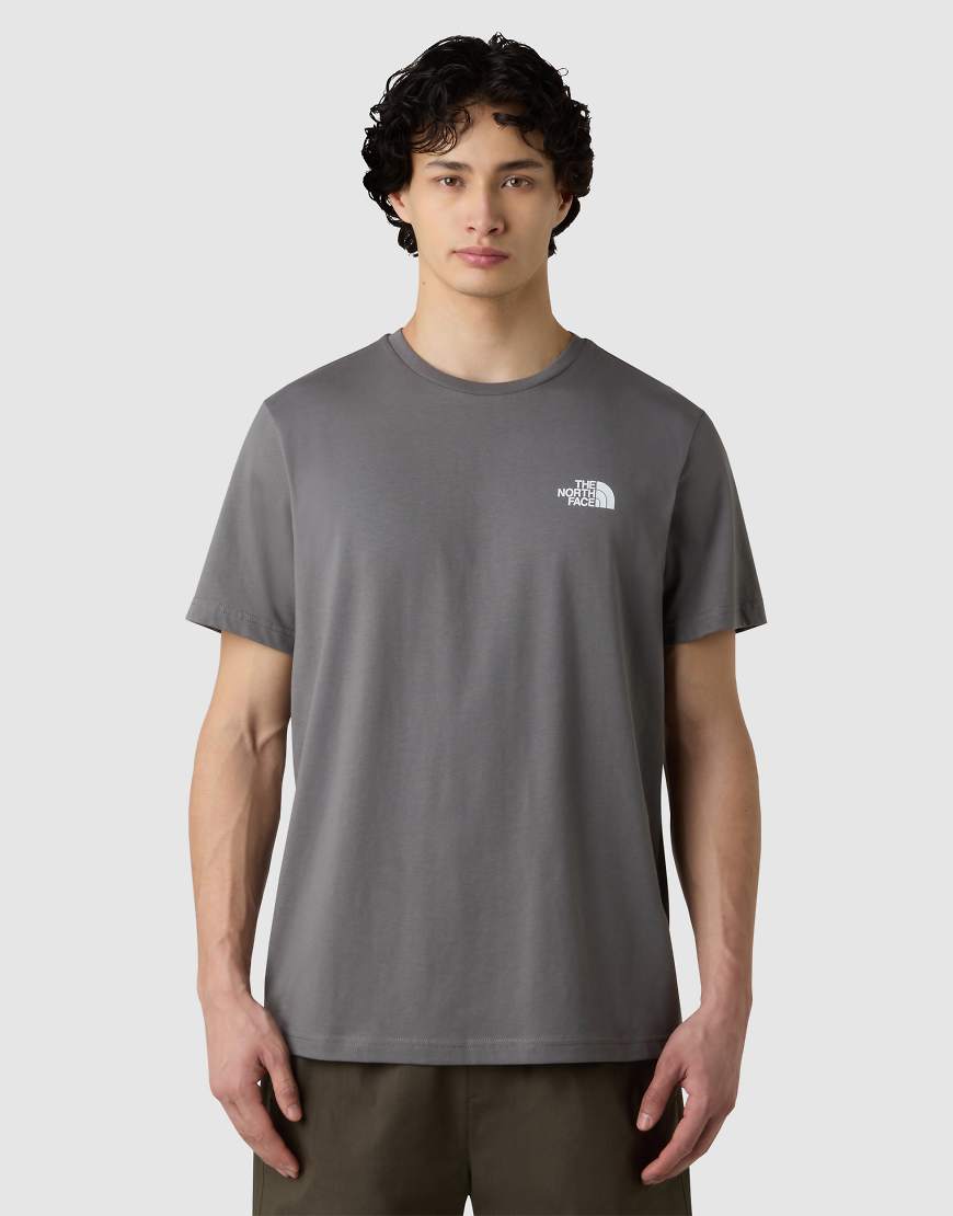 The North Face - Simple Dome - T-Shirt in Rauchperle/TNF-Weiß-Grau