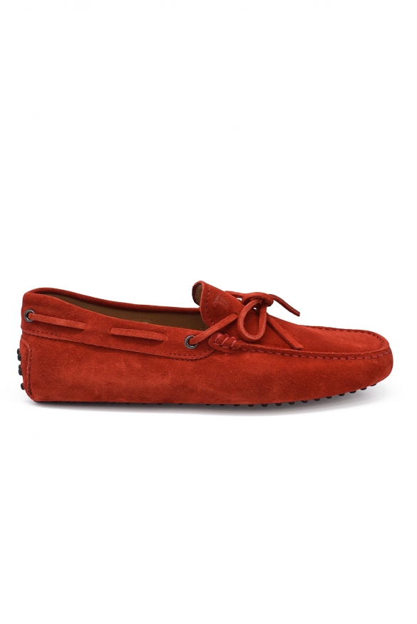 Tod's Suède loafers Rood