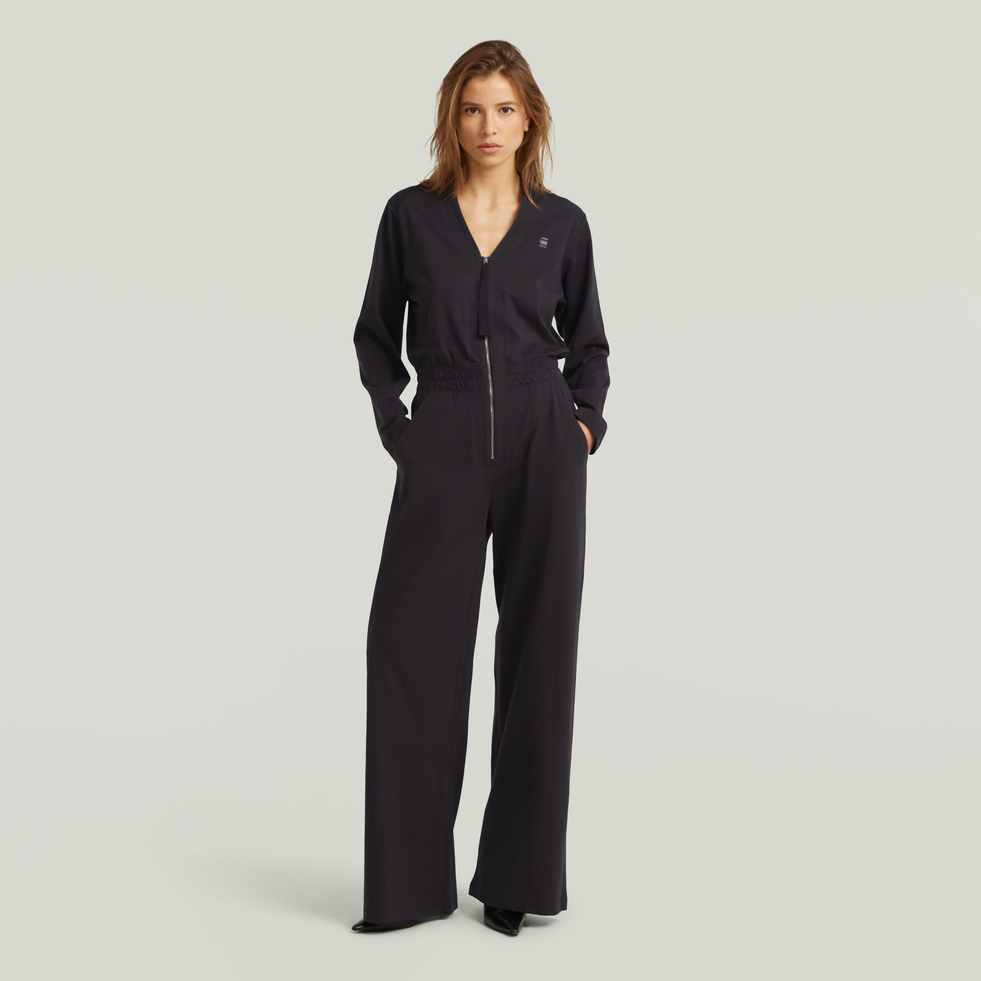 Track Jumpsuit - Zwart - Dames