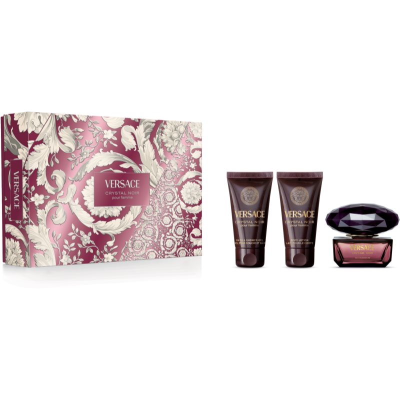 Versace Crystal Noir Gift Set voor Vrouwen