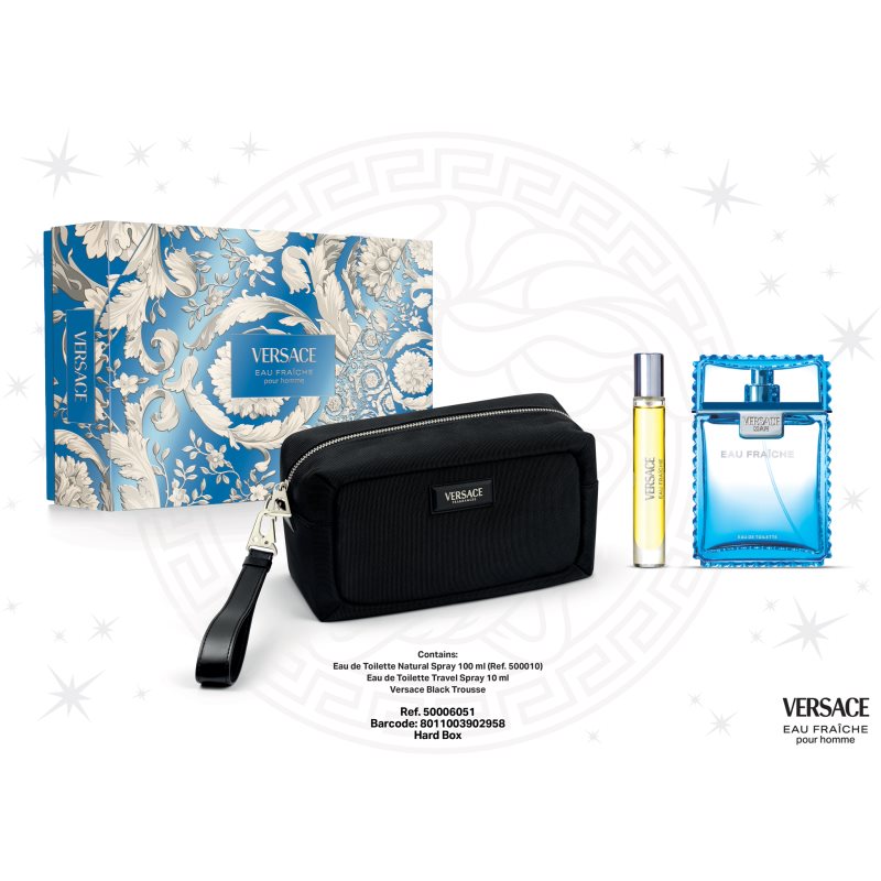 Versace Eau Fraîche Gift Set voor Mannen
