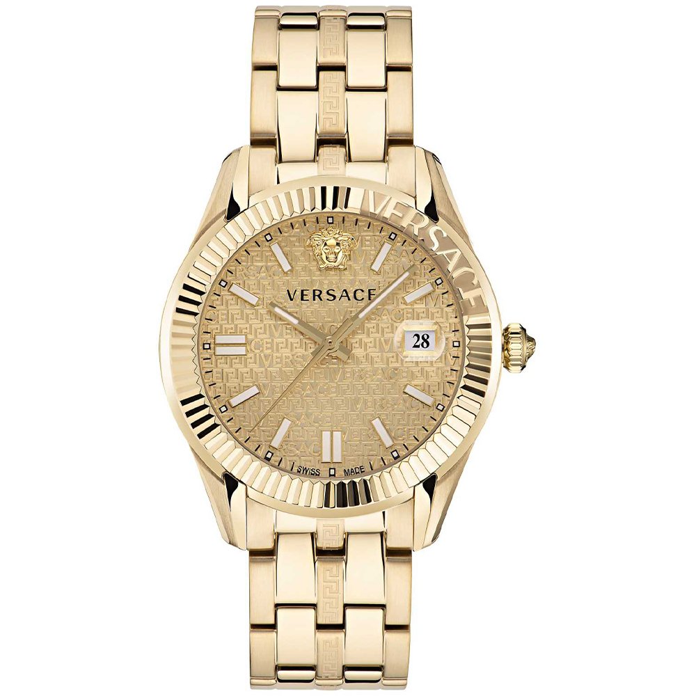 Versace VE3K00522 Greca Time herenhorloge in champagne