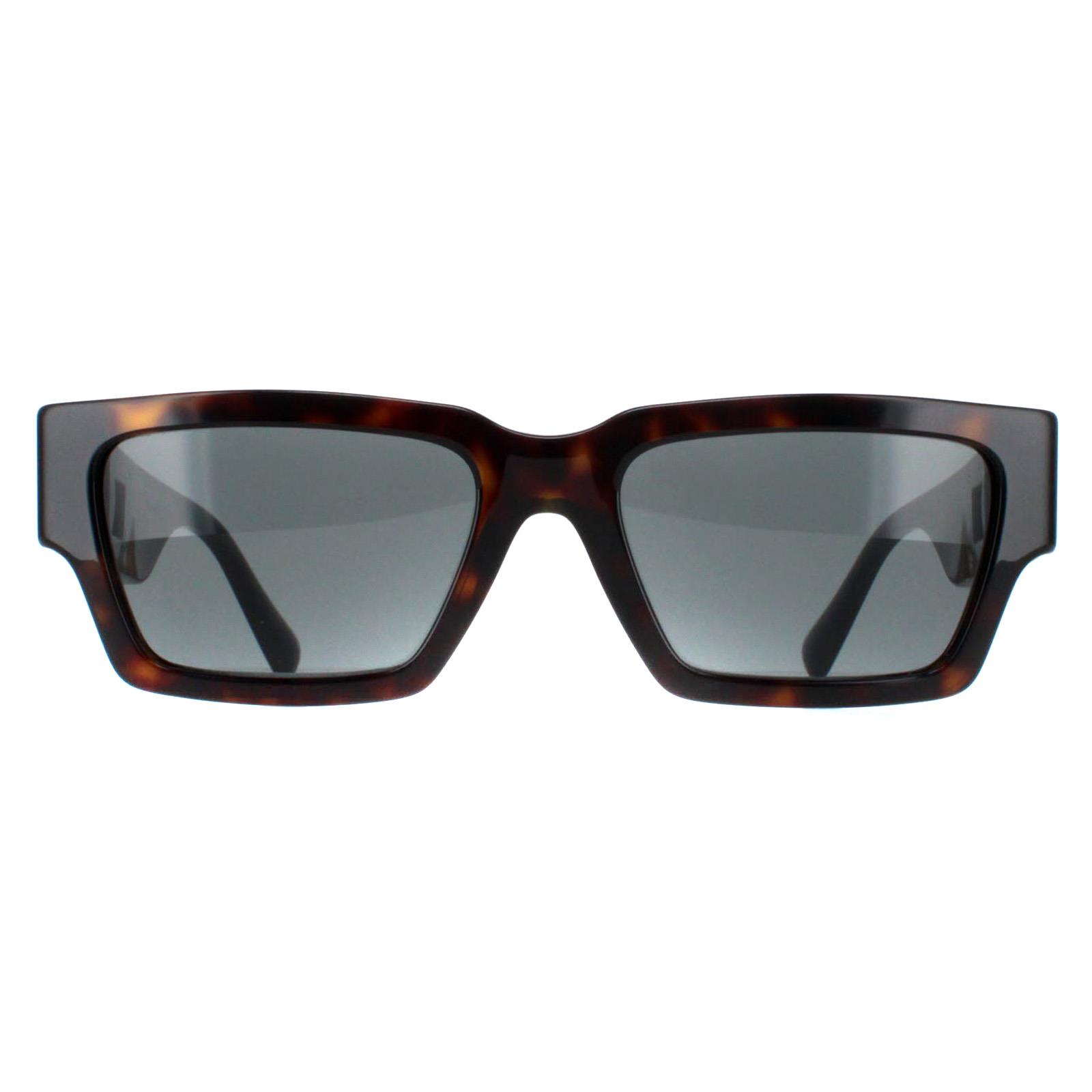 Versace VE4459 108/87 donker havana donkergrijs zonnebril