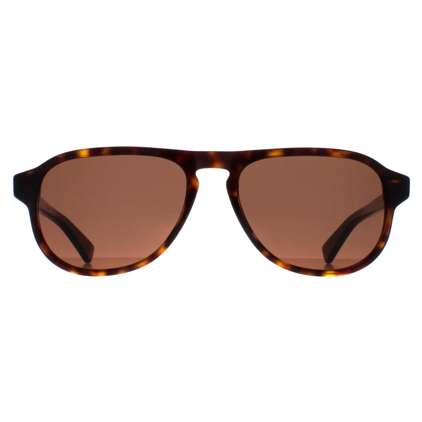 Bottega Veneta Aviator Unisex Havana Bruin BV1292S - maat One Size