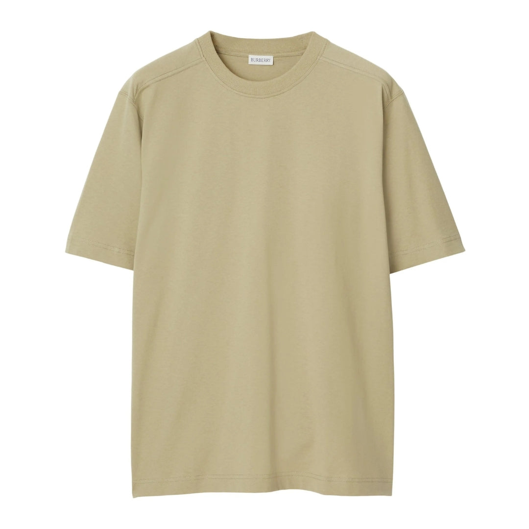 Burberry Oversize Crewneck Neutraal Beige T-shirt - maat XS