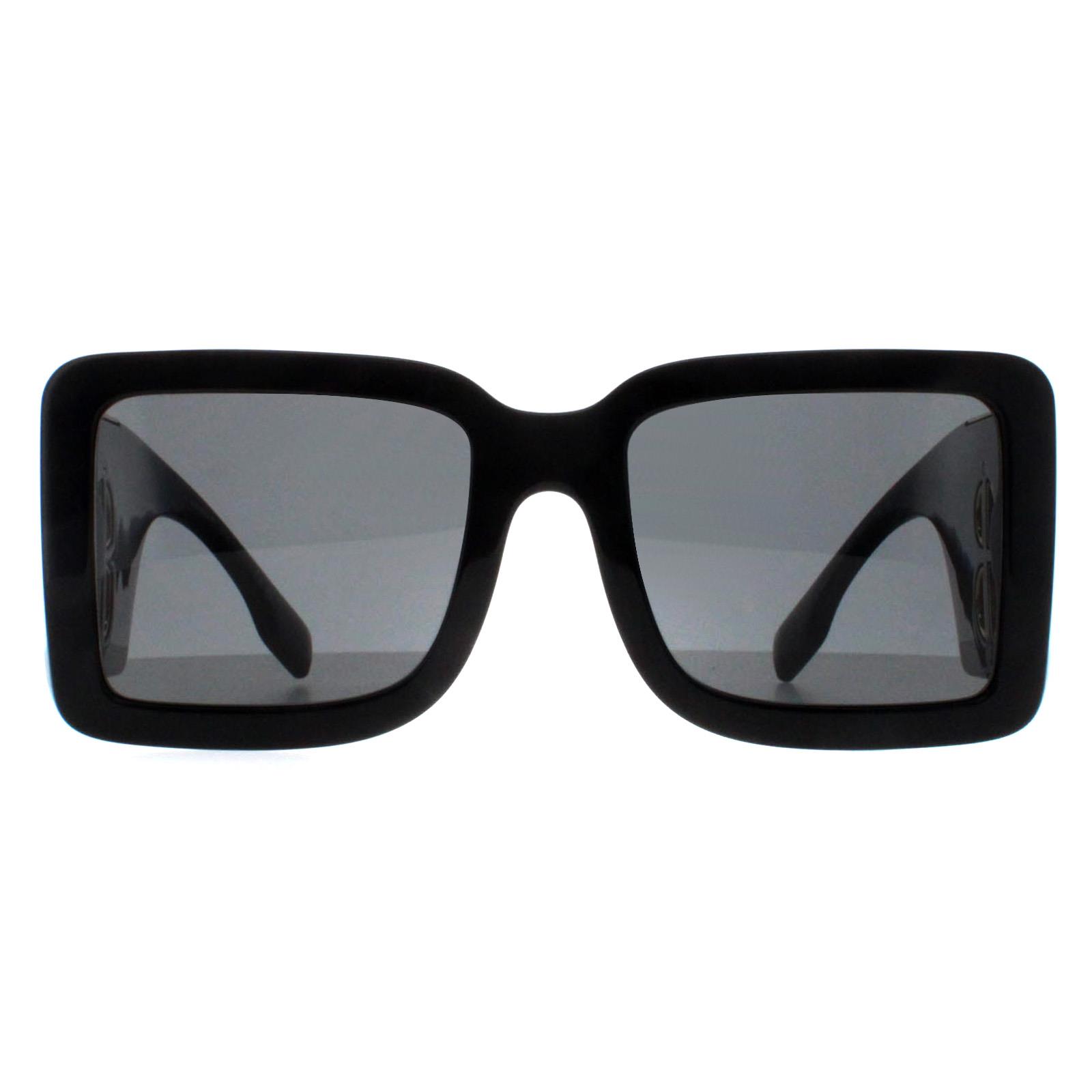 Burberry Square Vrouwen Zwart Donkergrijs BE4406U - maat One Size