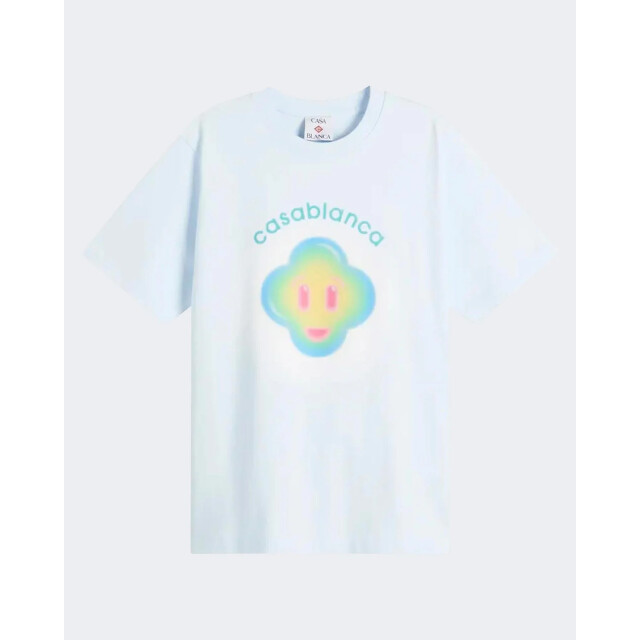 Casablanca Heren airbrush smiley t-shirt - maat L