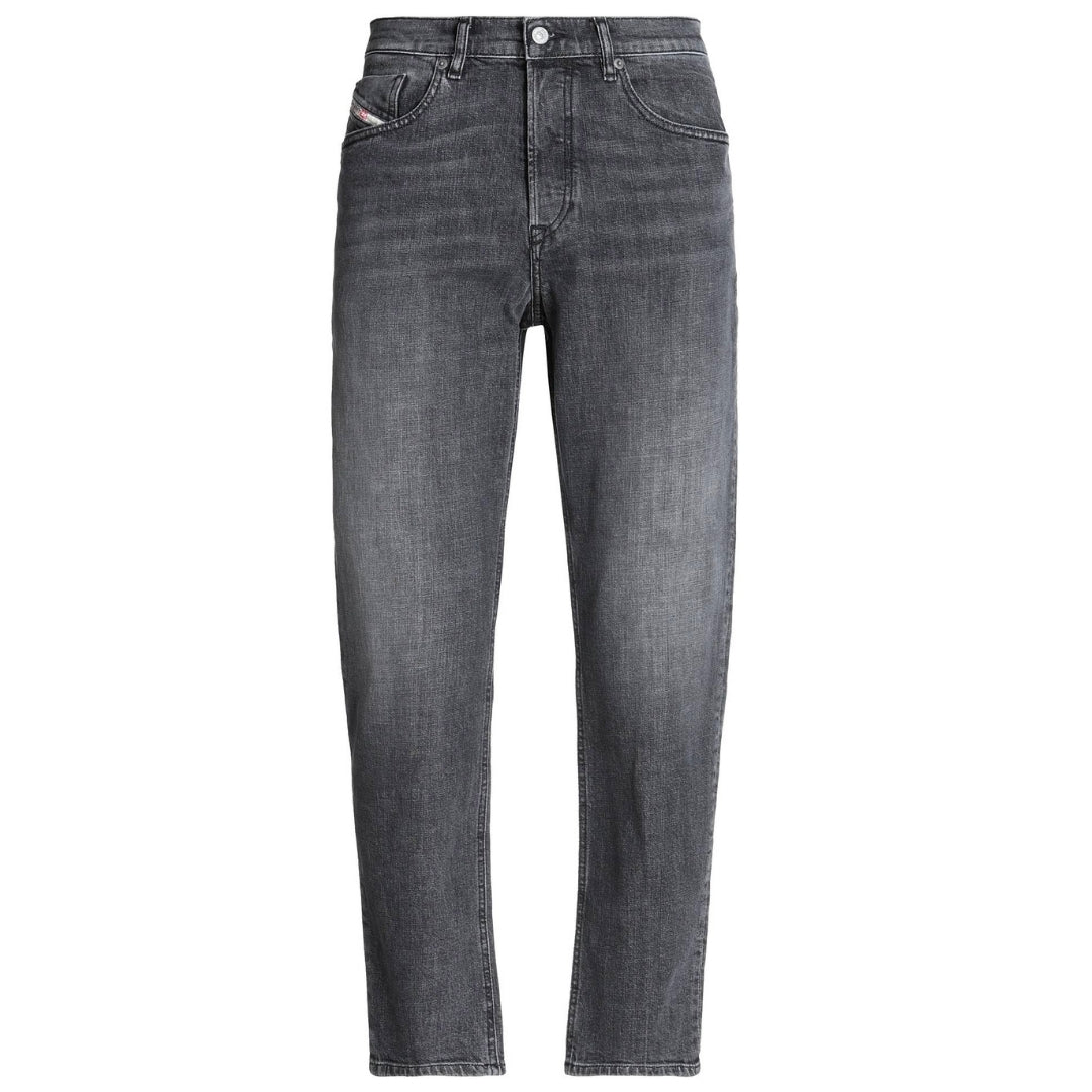 Diesel D-Fining taps toelopende jeans in grijze wassing - maat 30W/32L