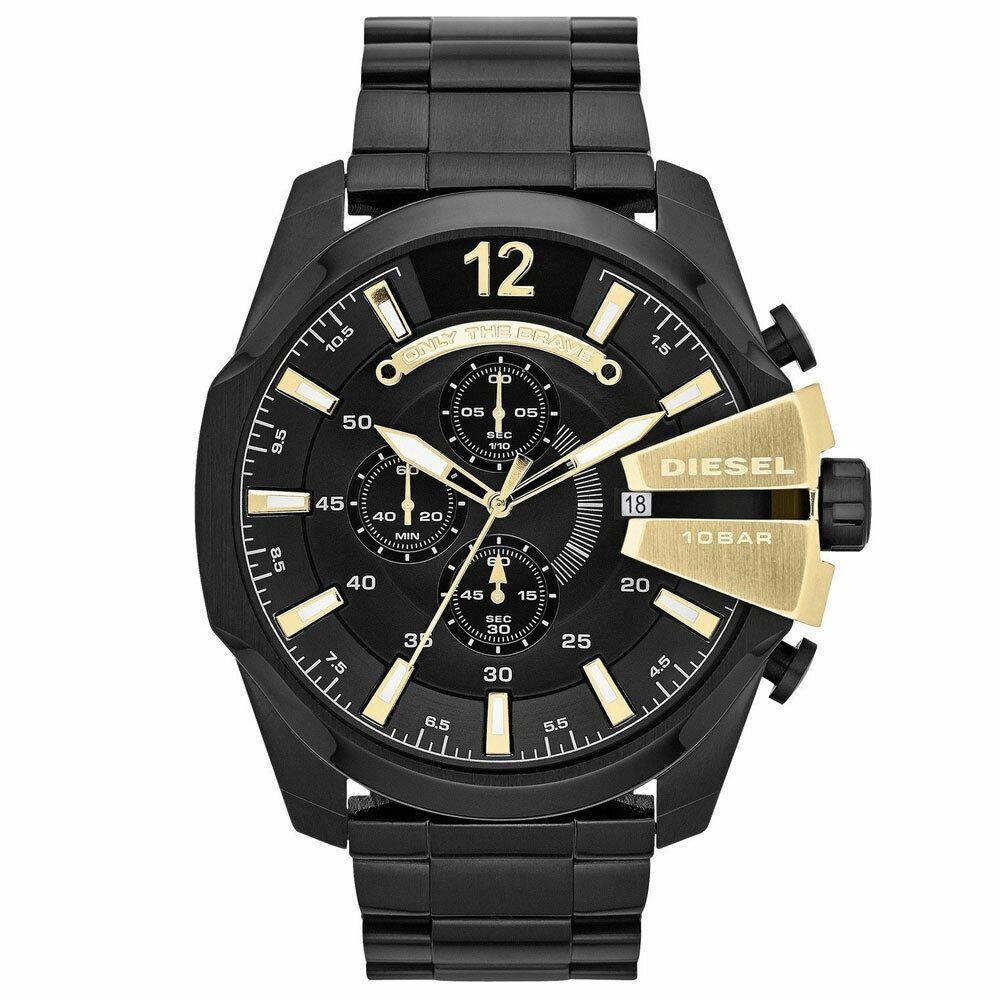 Diesel DZ4338 Mega Chief Chronograaf Herenhorloge - maat One Size